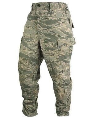 US Air Force ABU Gore-Tex Trousers 🇺🇸 Waterproof Tiger Stripe Camo Medium Long